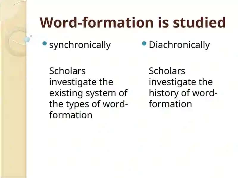 LEXICOLOGY COURSE 4