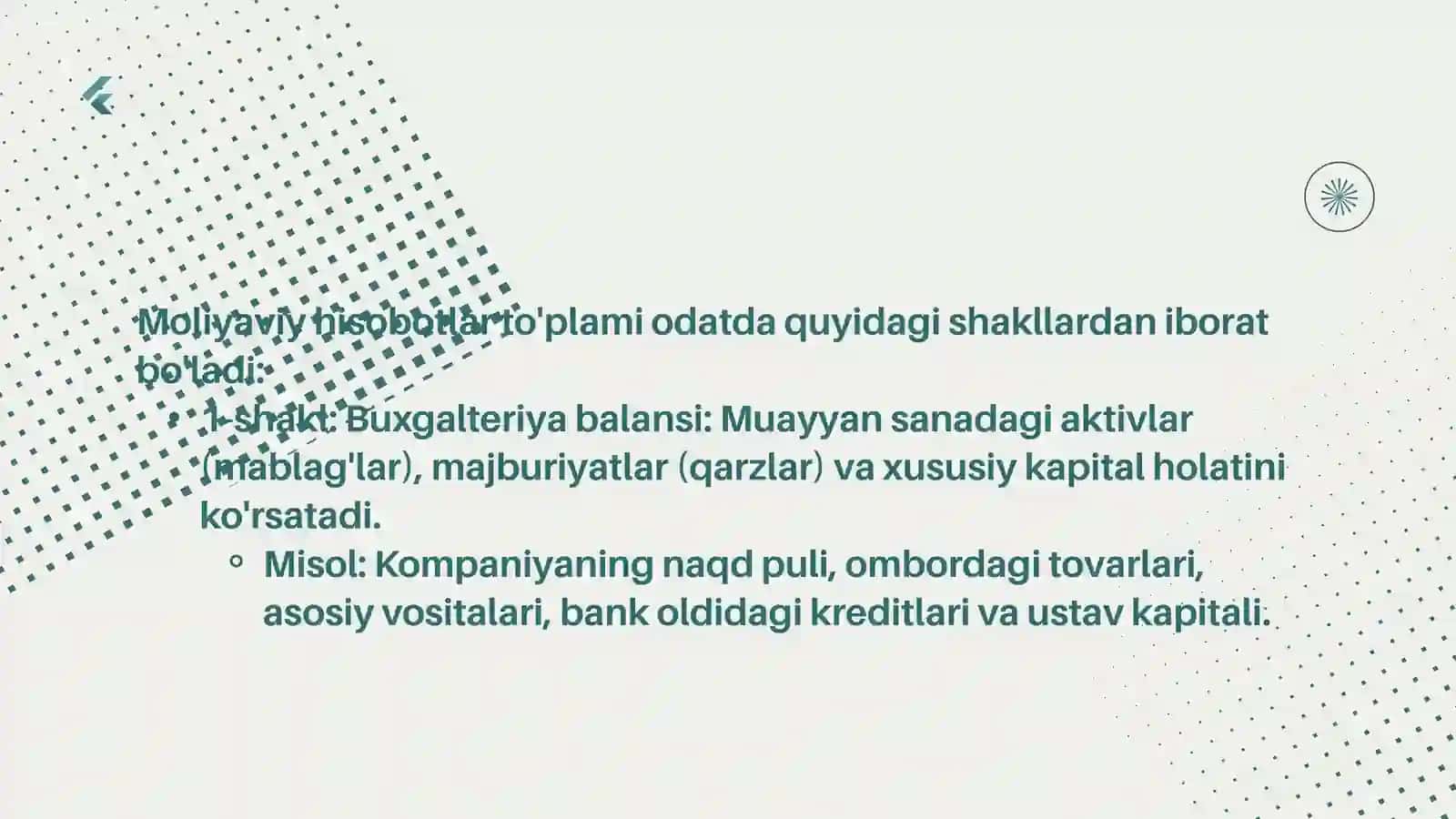 MOLIYAVIY HISOBOTLAR 4