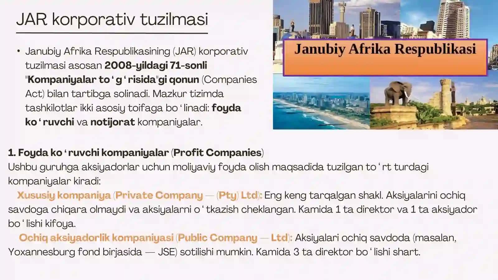 Januviy Afrika korporativ boshqaruvi 4