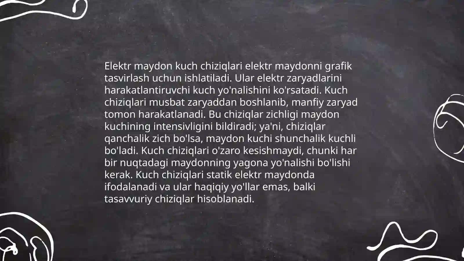Elektr maydonni grafik ravishda tasvirlash 4