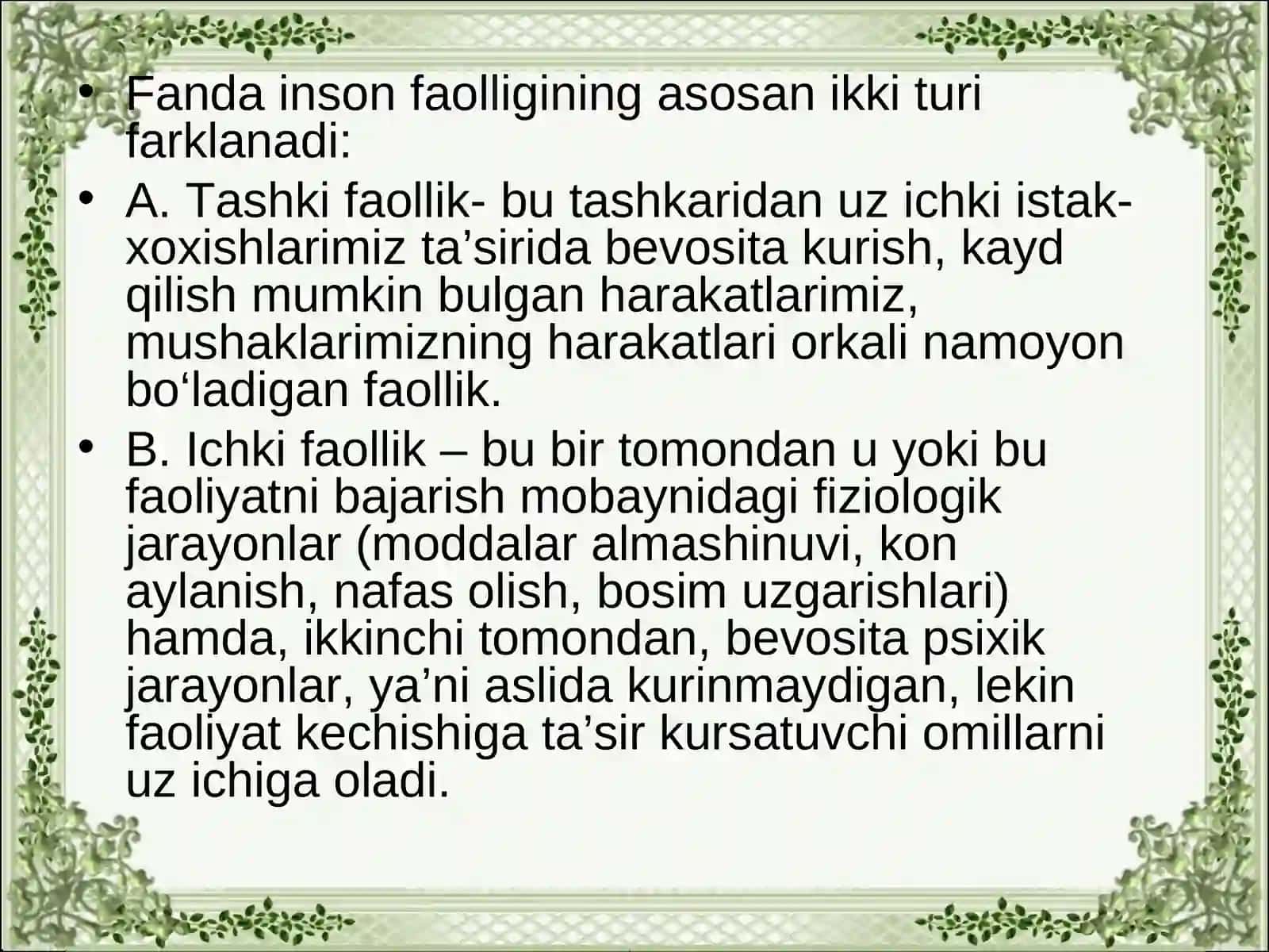 Psixologik kasbiy faoliyat turlari 4