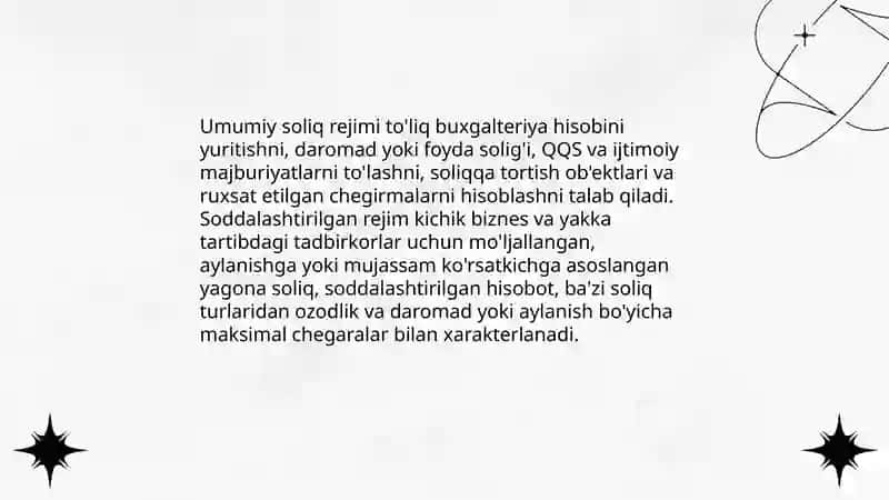 Tadbirkorlik daromadlarini soliqqa tortish 4