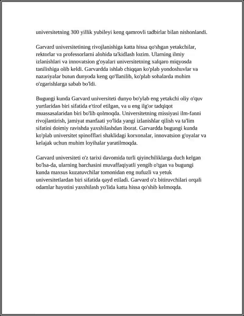 GARVARD UNIVERSITETI 4