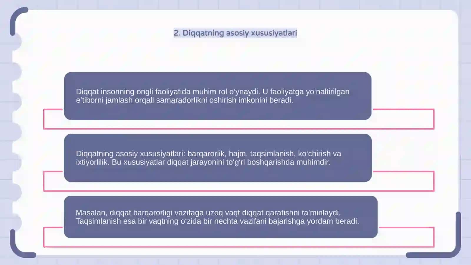 Diqqat haqida tushuncha 4
