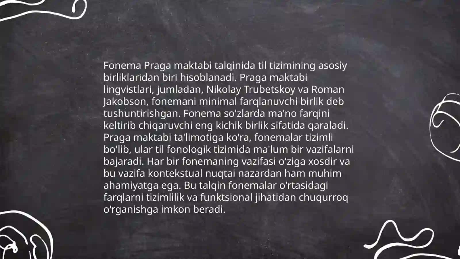 Praga lingvistik maktabi motivida fonologiya oʻrni 4
