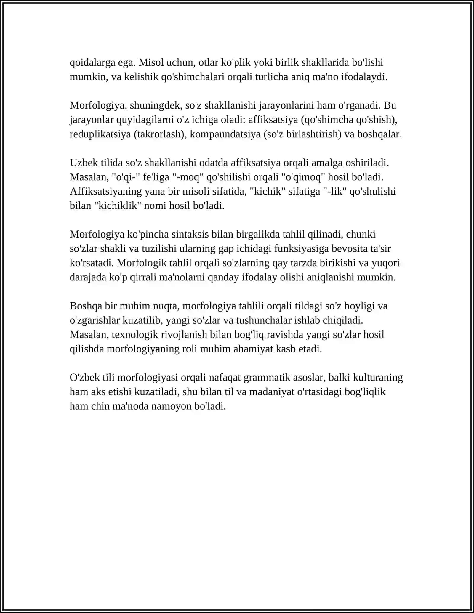 GRAMMATIKA VA GRAMMATIK MA'LUMOTLAR 4