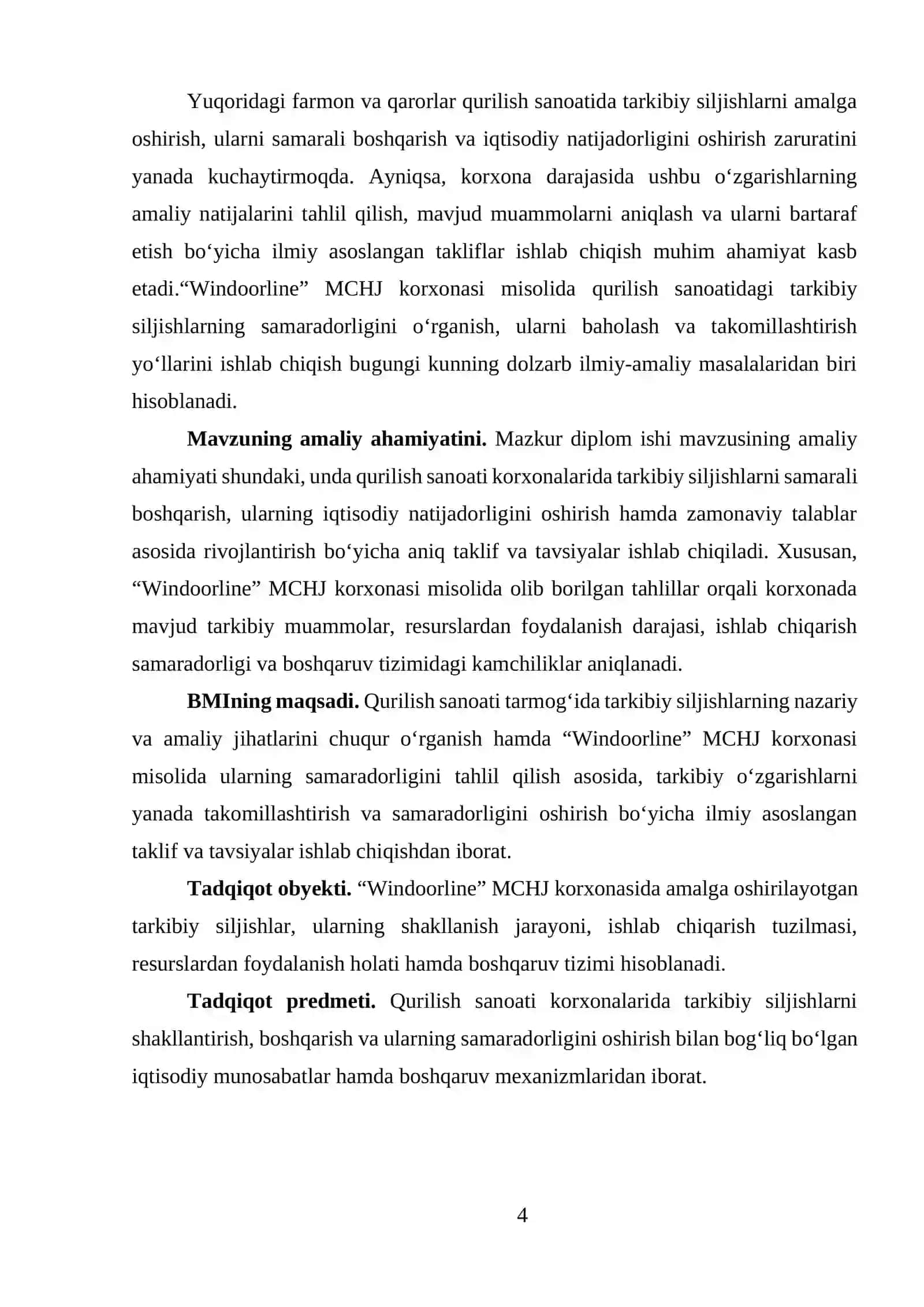 Qurilish sanoati tamog’idi 4