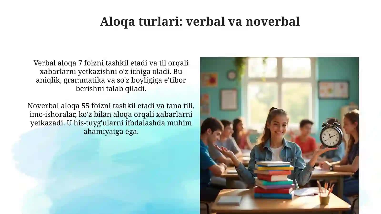 O'qituvchining kasbiy faoliyatida aloqa tizimi 4