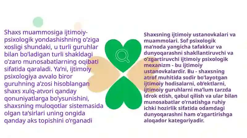 Shaxs ijtimoiylashuvi va hulq-atvor 4