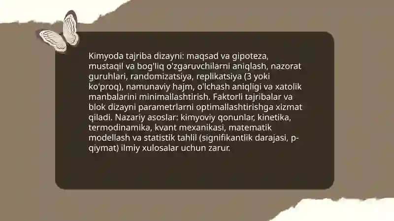Tajribaviy kimyoga asos solinishi 4