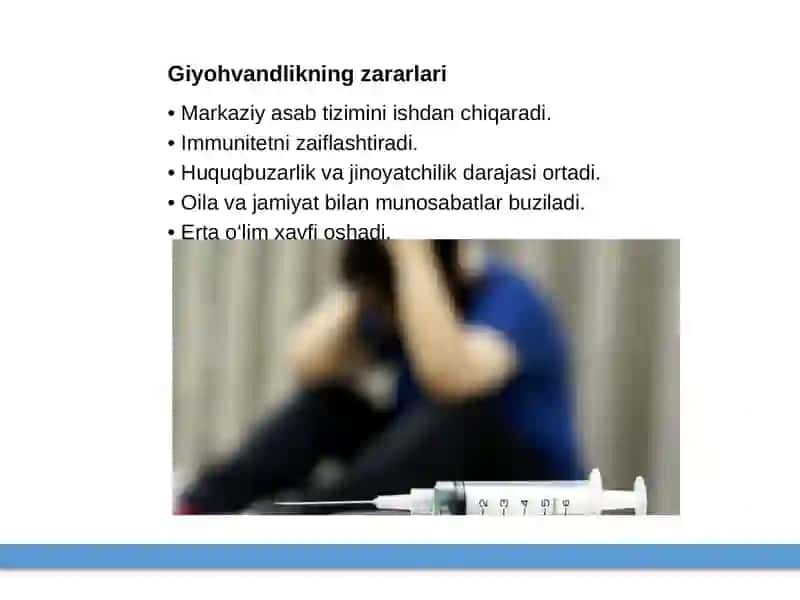 Giyohvandlik, Chekish va Alkogolizmning Zararlari 4