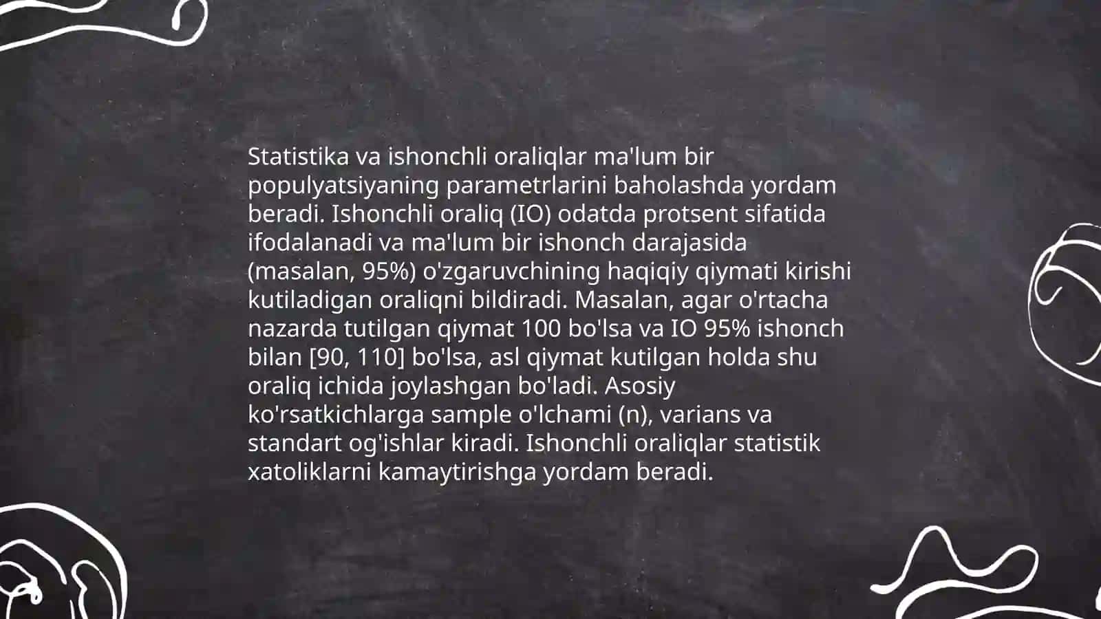 O'lchash aniqligi 4