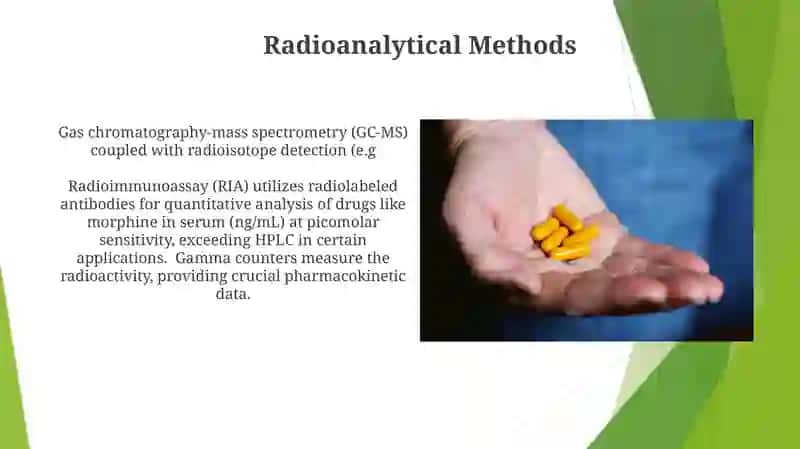 Methods of instrumental analysis of drugs 4