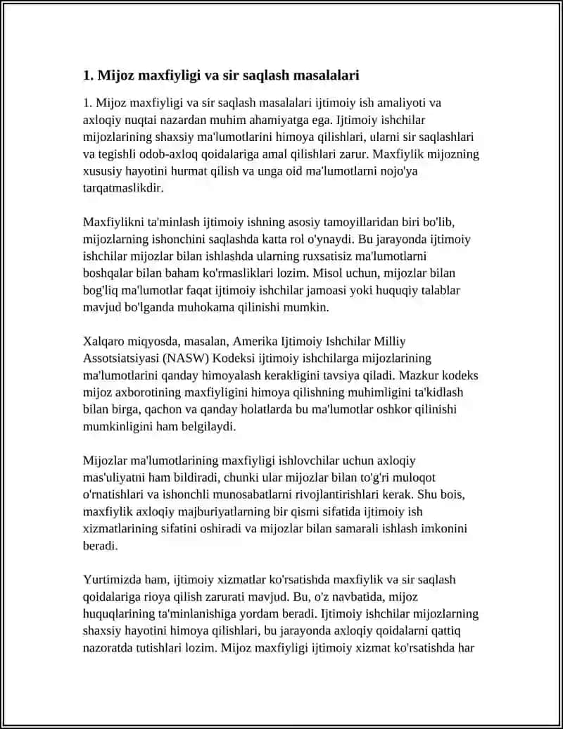 IJTIMOIY ISHDA ODOB VA AXLOQ MUAMMOLARI 4
