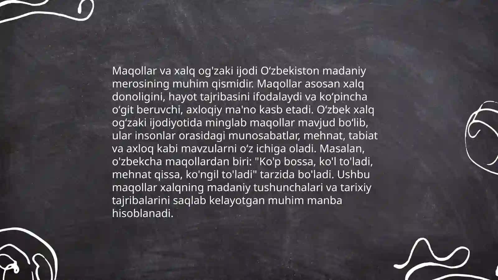 Maqol va hikmatlar 4