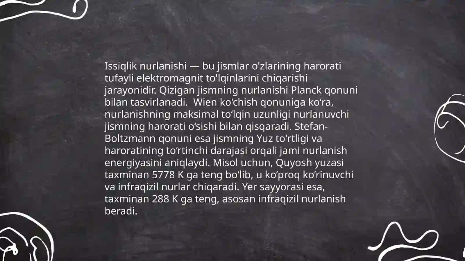 Kesish jarayonidagi issiqlik hodisalari 4