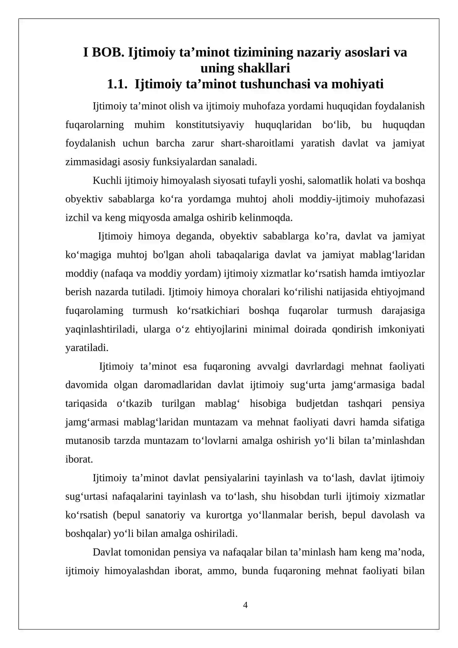 Ijtimoiy ta’minotni amalga oshirish 4
