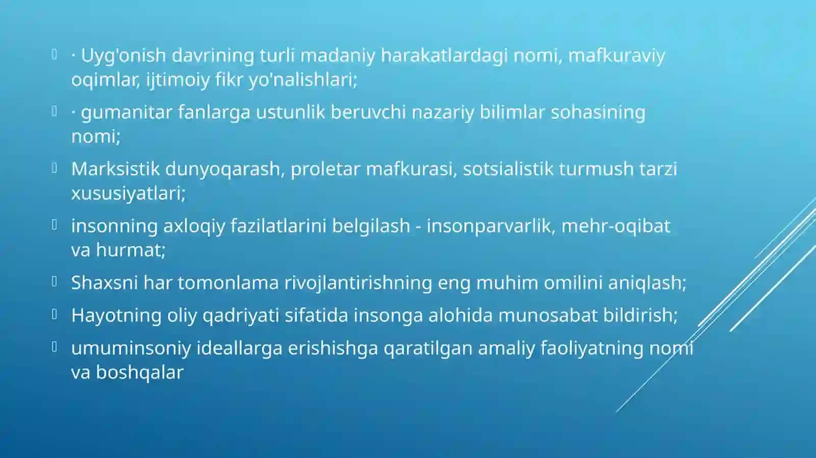 JAMIYATNING GUMANIZATSIYALASHUVI SHAROITIDA GUMANIZM 4