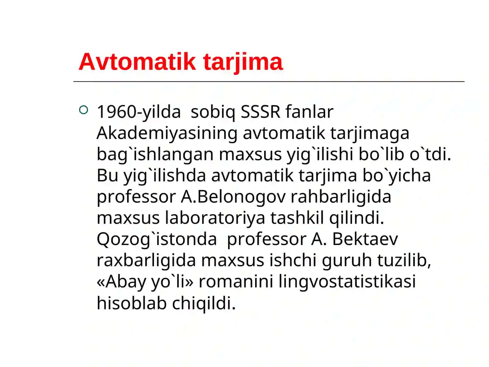 Avtomatik tarjima 4