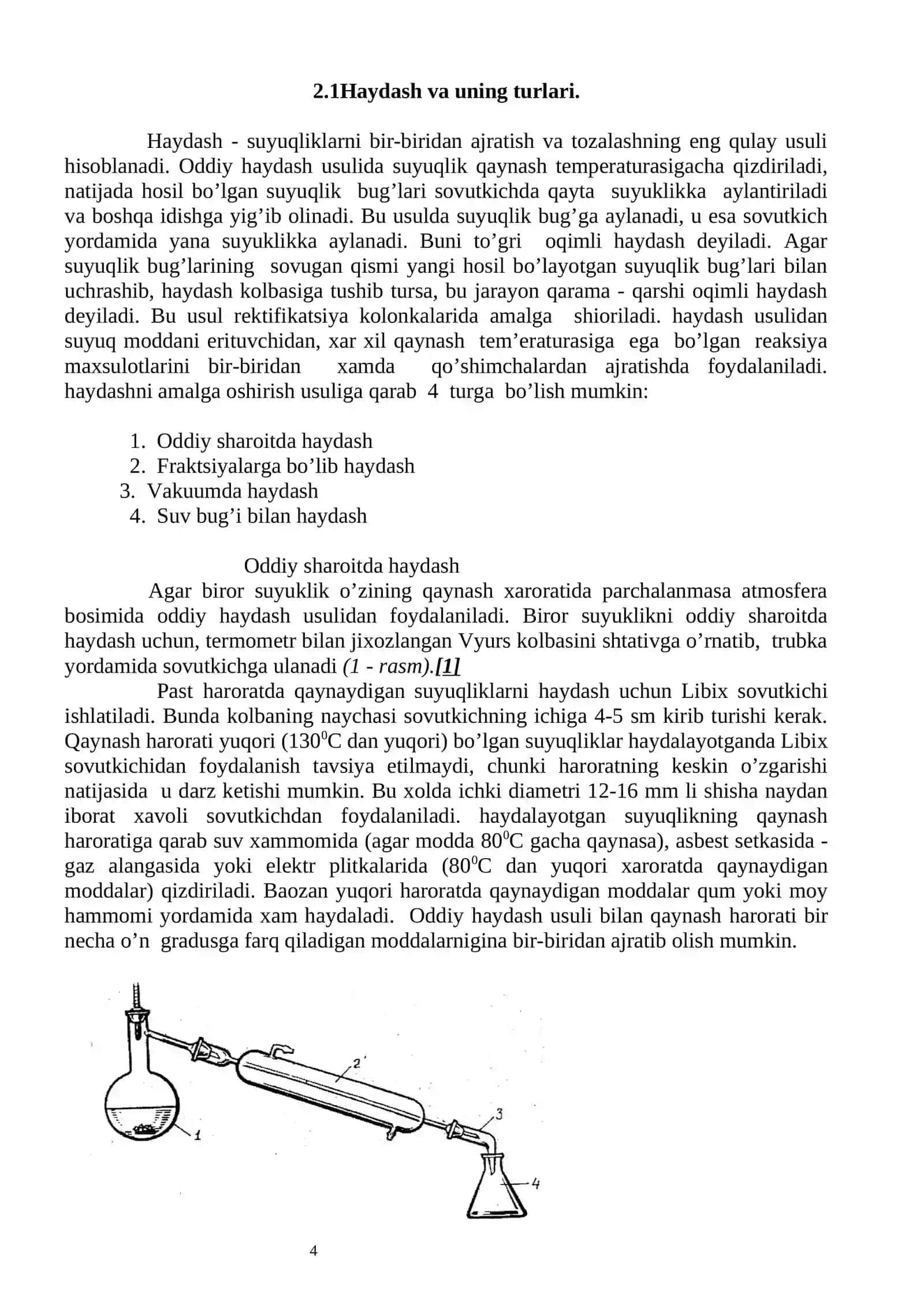 YENGIL UCHUVCHAN BIRIKMALARNI AJRATIB HAYDASH 4