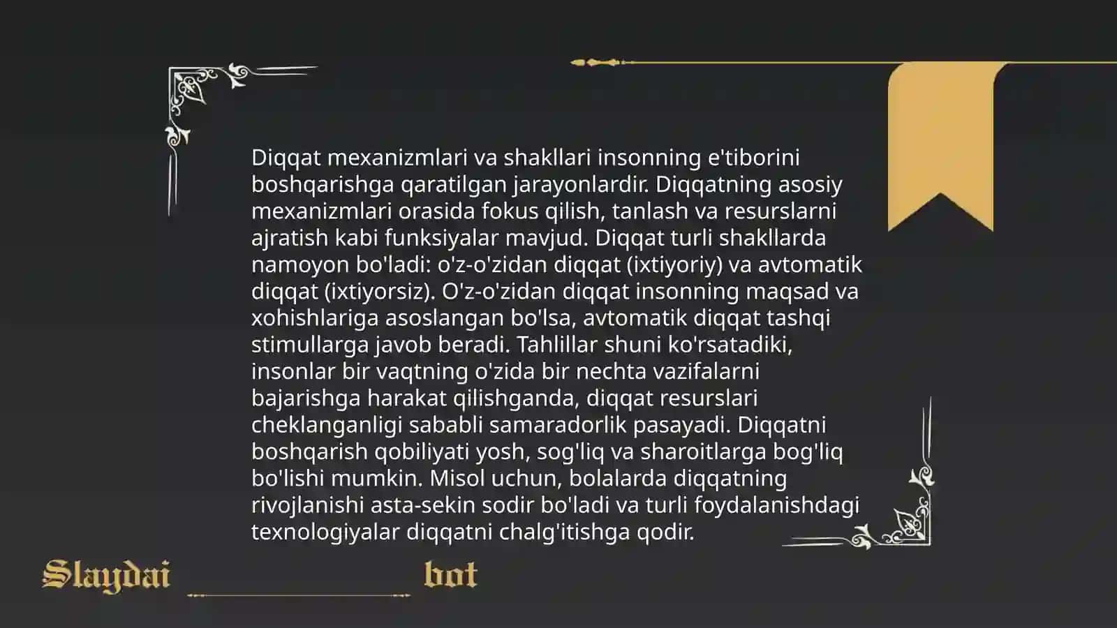 Diqqat va xotira psixafiziyalogiyasi 4
