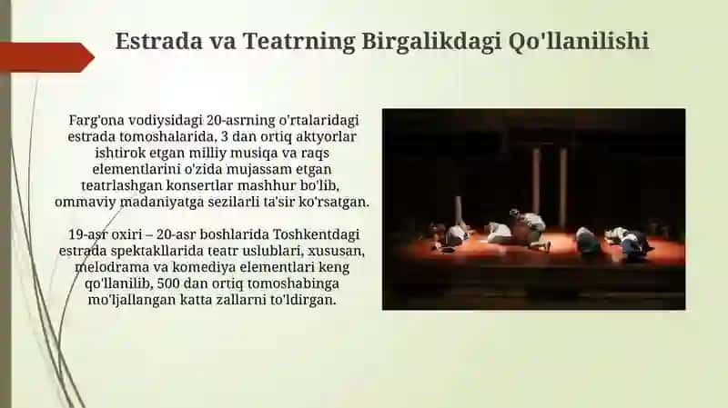 Teatr Texnikalarining Estrada Tamoyillariga Ta'siri 4