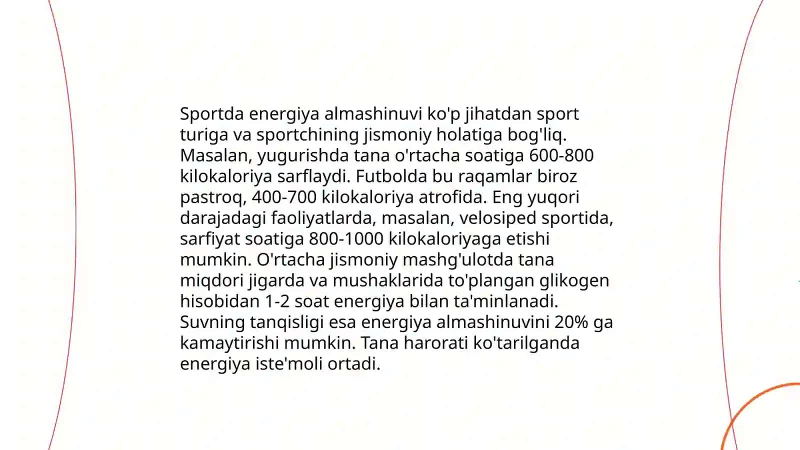 Sportda biokimyoviy nazorat 4