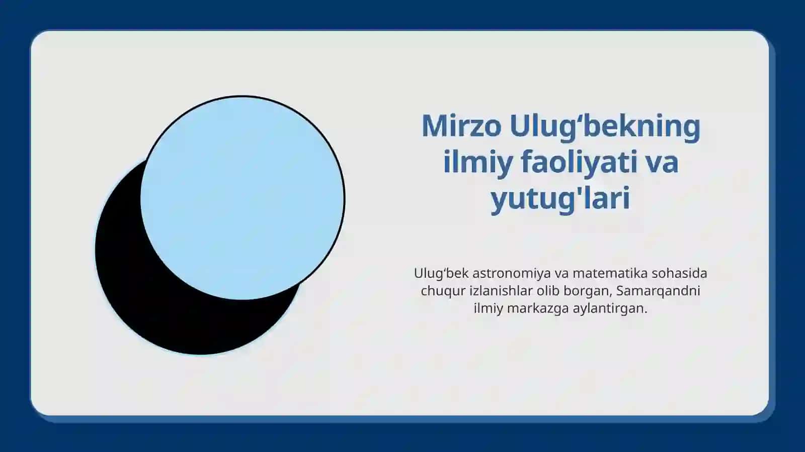 Mirzo Ulug‘bekning pedagogik g‘oyalari 4