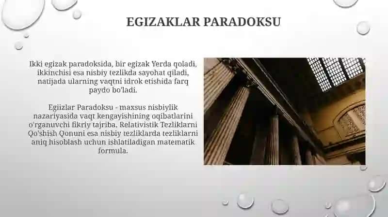 Tezliklarni qoʻshishda relyativistik qonuni 4