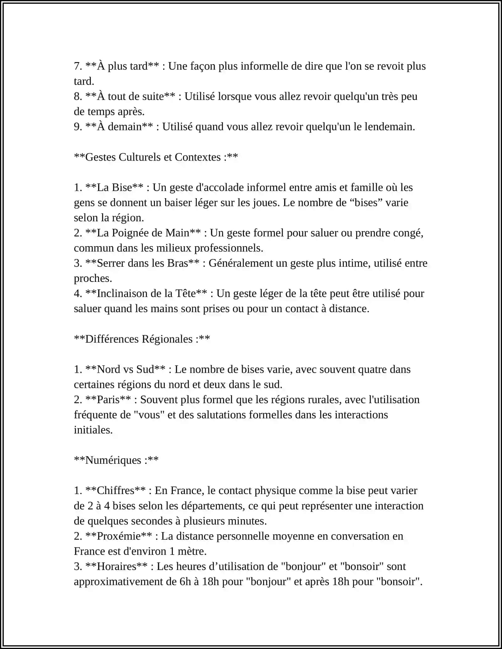LES EXPRESSIONS DE LA LEÇON 4