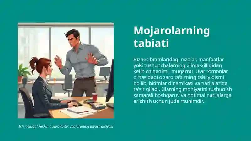 MUOMILADA YUZAGA KELADIGAN ZIDDIYATLAR 4