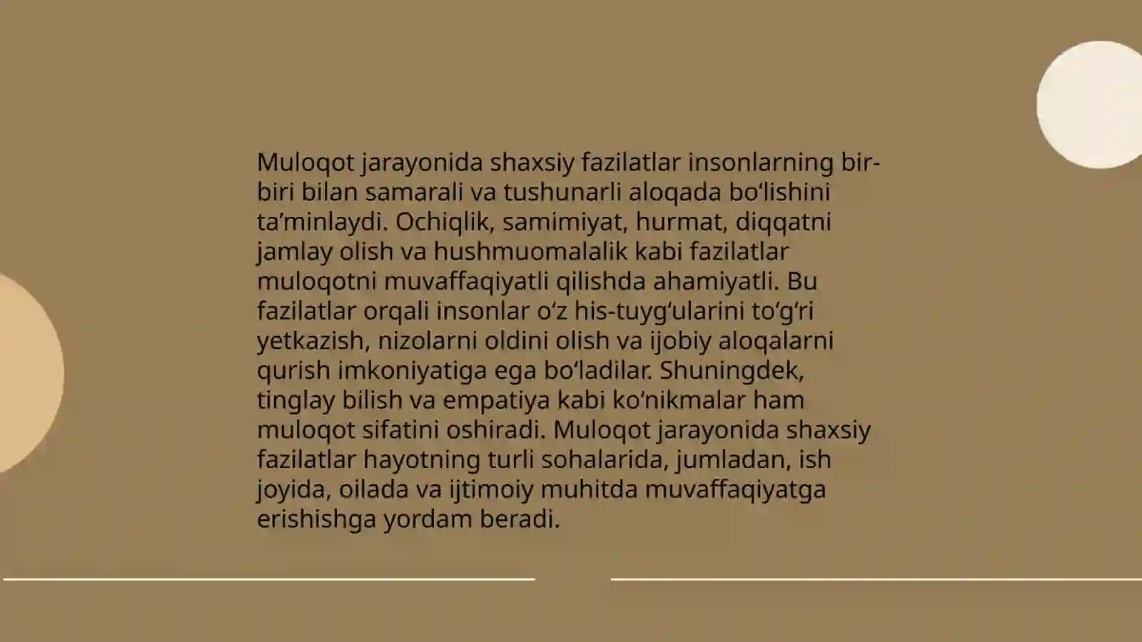 Muloqotning psixologik asoslari 4