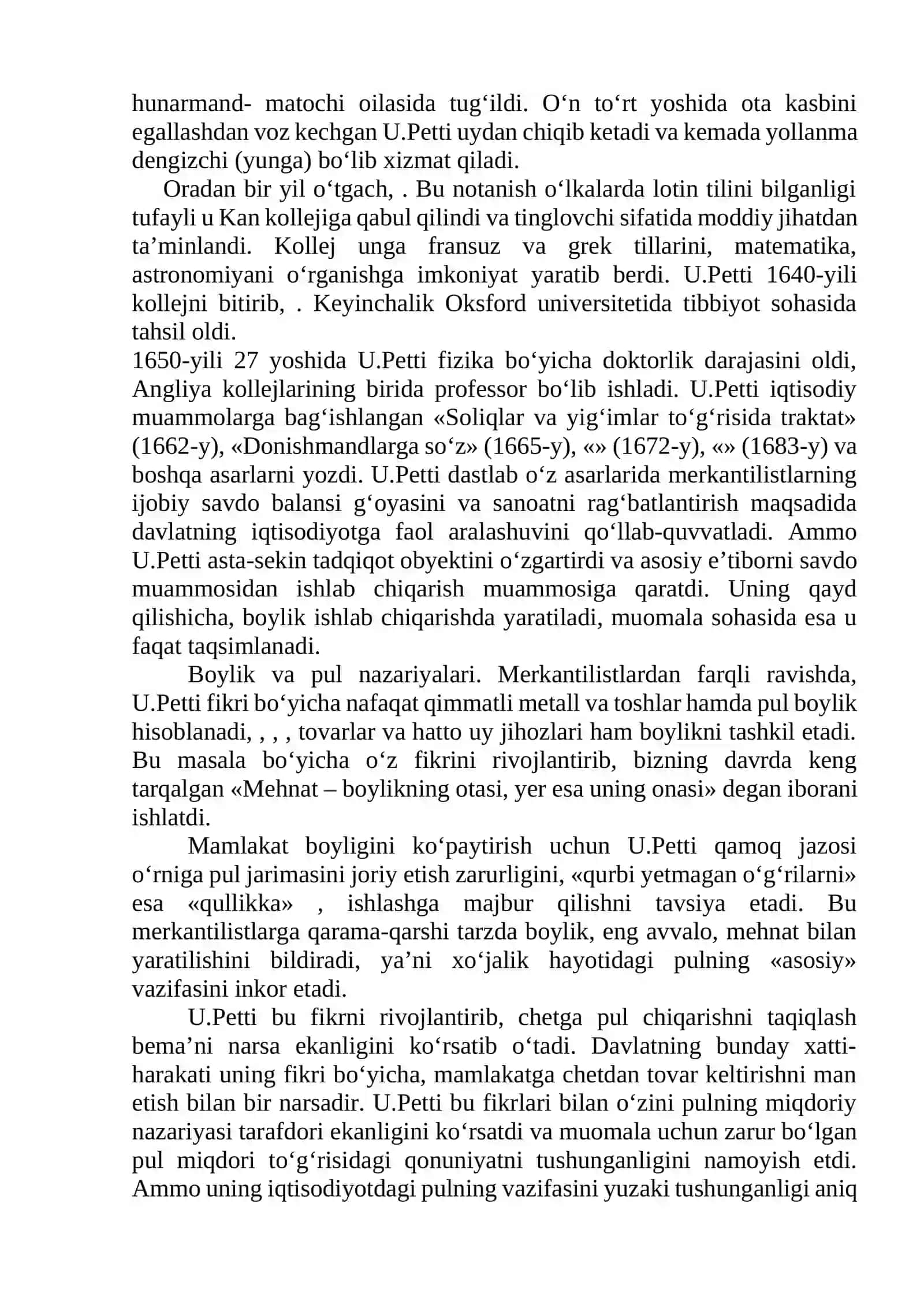 BOB. KLASSIK IQTISODIYMAKTABNING VUJUDGA KELISHI 4