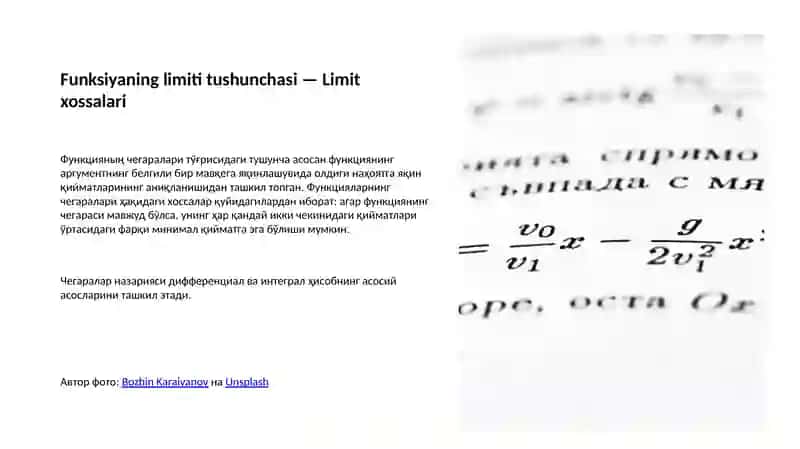 Matematik Analiz 4