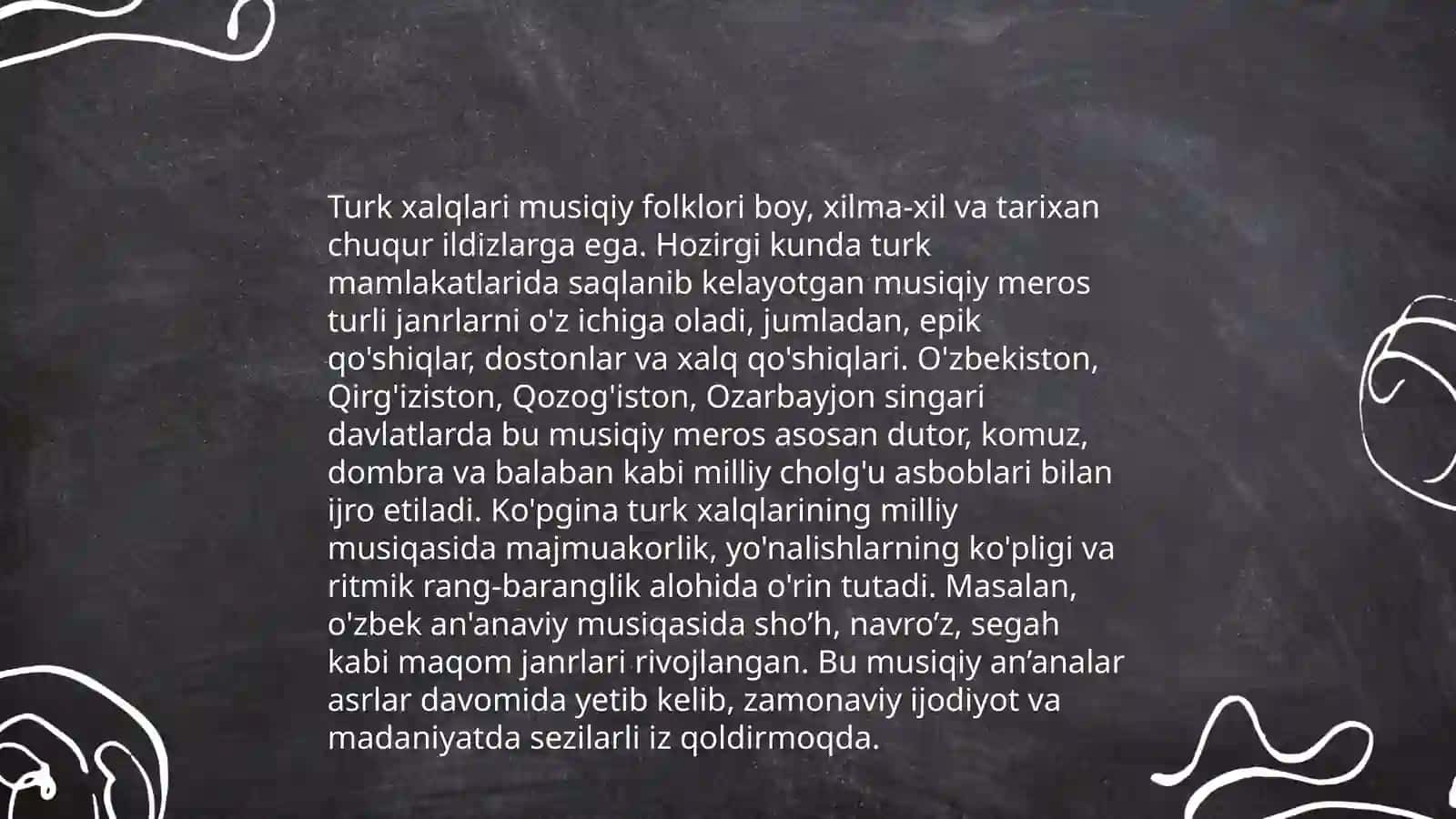 Musiqiy folklior va uning ko‘p kirraligi 4
