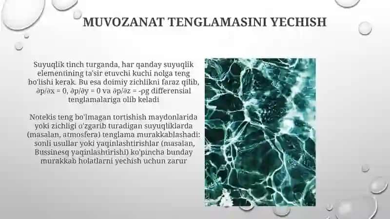 Muvozanat teglamasi 4