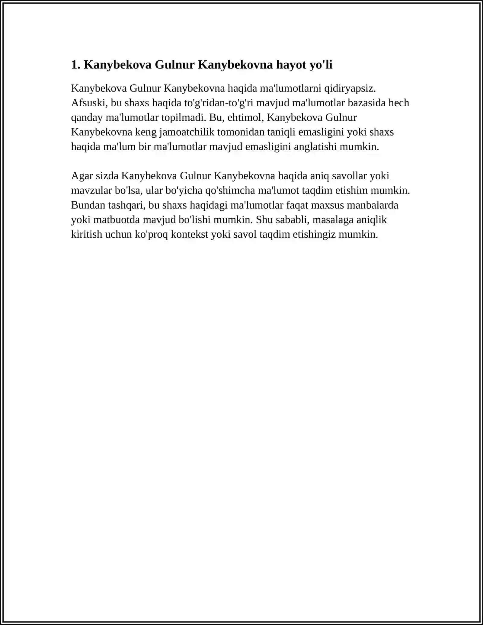 KANYBEKOVA GULNUR KANYBEKOVNA 4