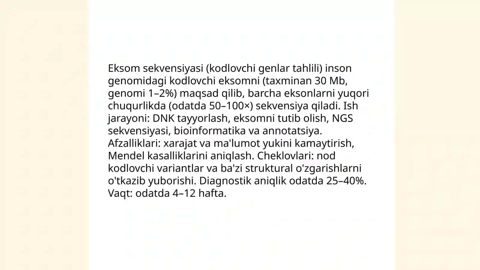 Odam genetikasining hozirgi zamon usullari 4