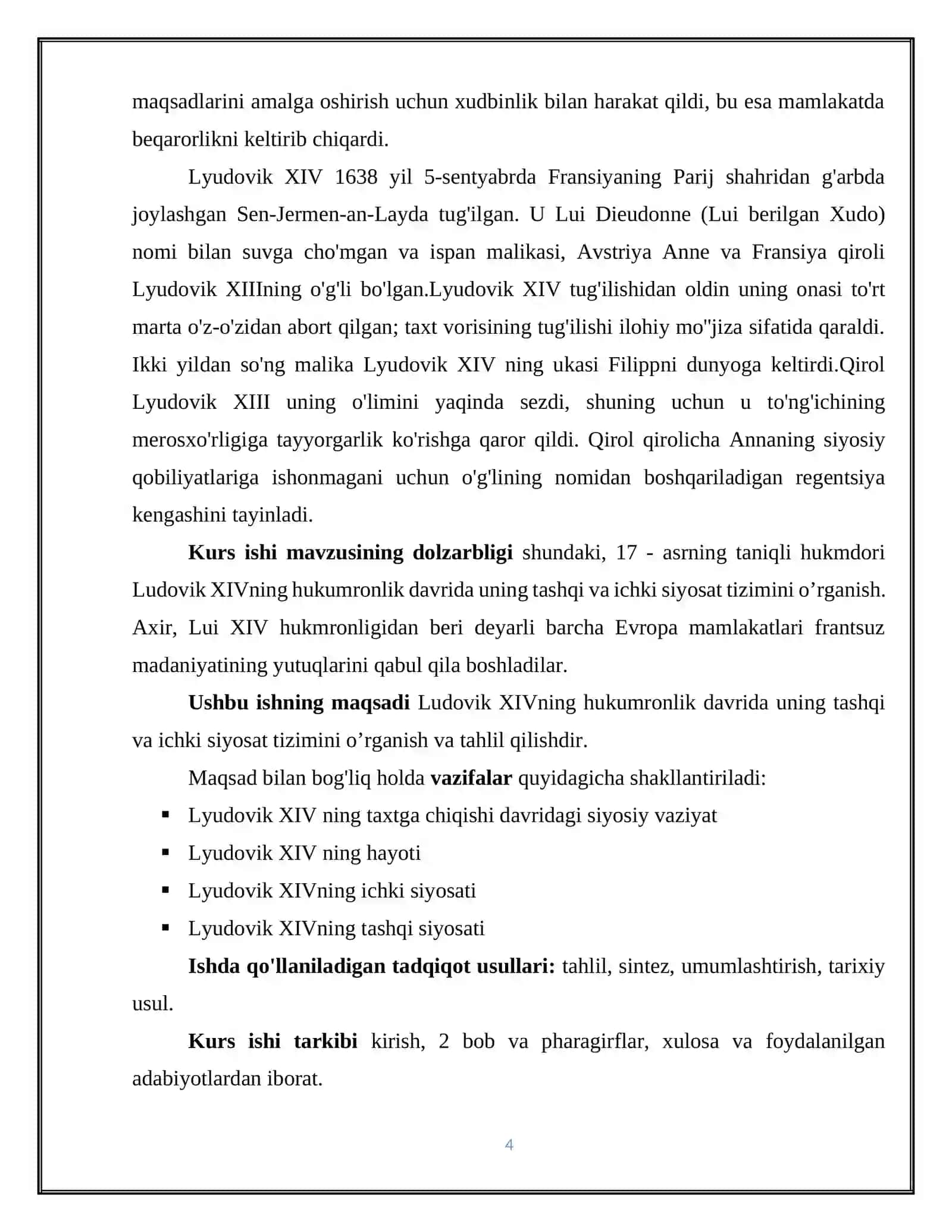 LYUDOVIK XIV NING ICHKI VA TASHQI SIYOSATI 4