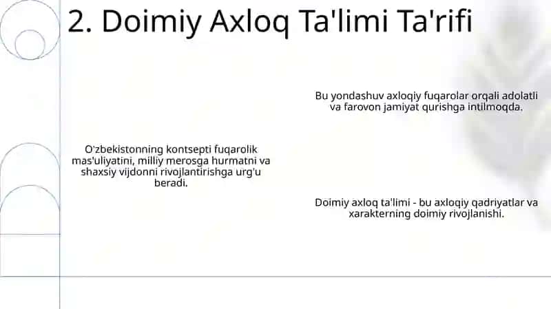 Oʻzbekiston Respublikasining uzluksiz maʼnaviy tarbiya konsepsiya 4