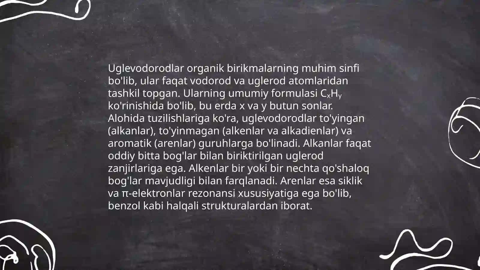 Organik kimyoning rivojlanishi 4