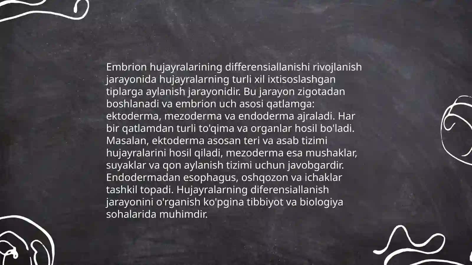 Embriologiyaning hal etilgan va etilmagan muammolari 4