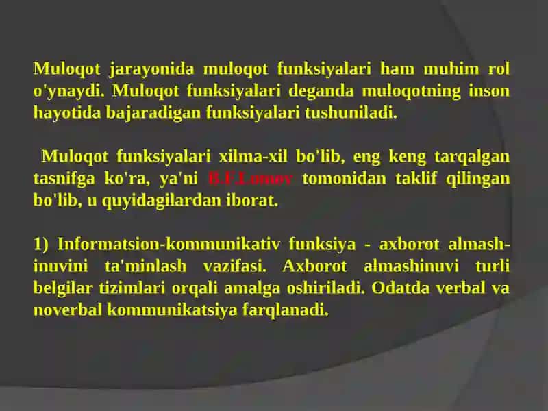 MULOQOT PSIXOLOGIYASI 4