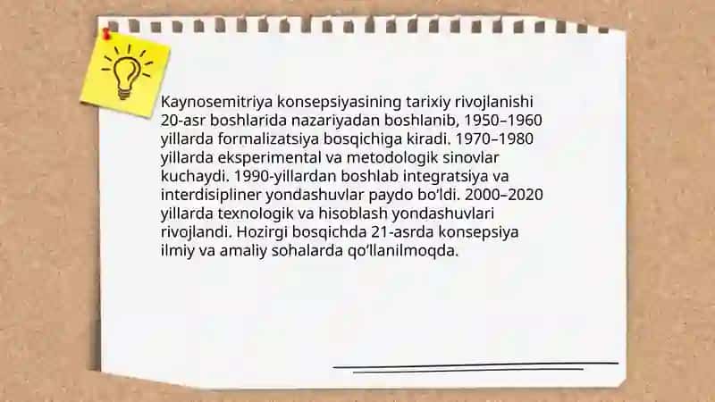 Kaynosemitriya konsepsiyasi 4
