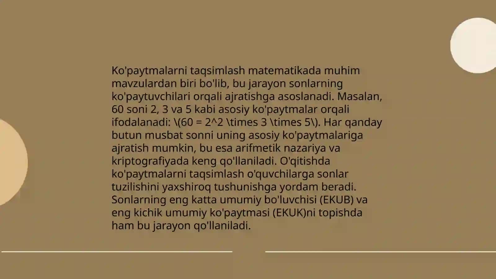 Algebraik ifodalarni soddalashtirish 4