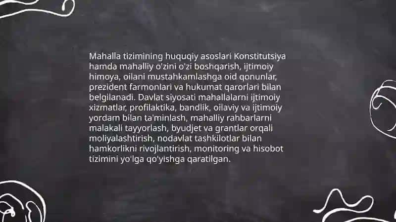 Mahalla tizimi va undagi ijtimoiy ishning oʻrni 4