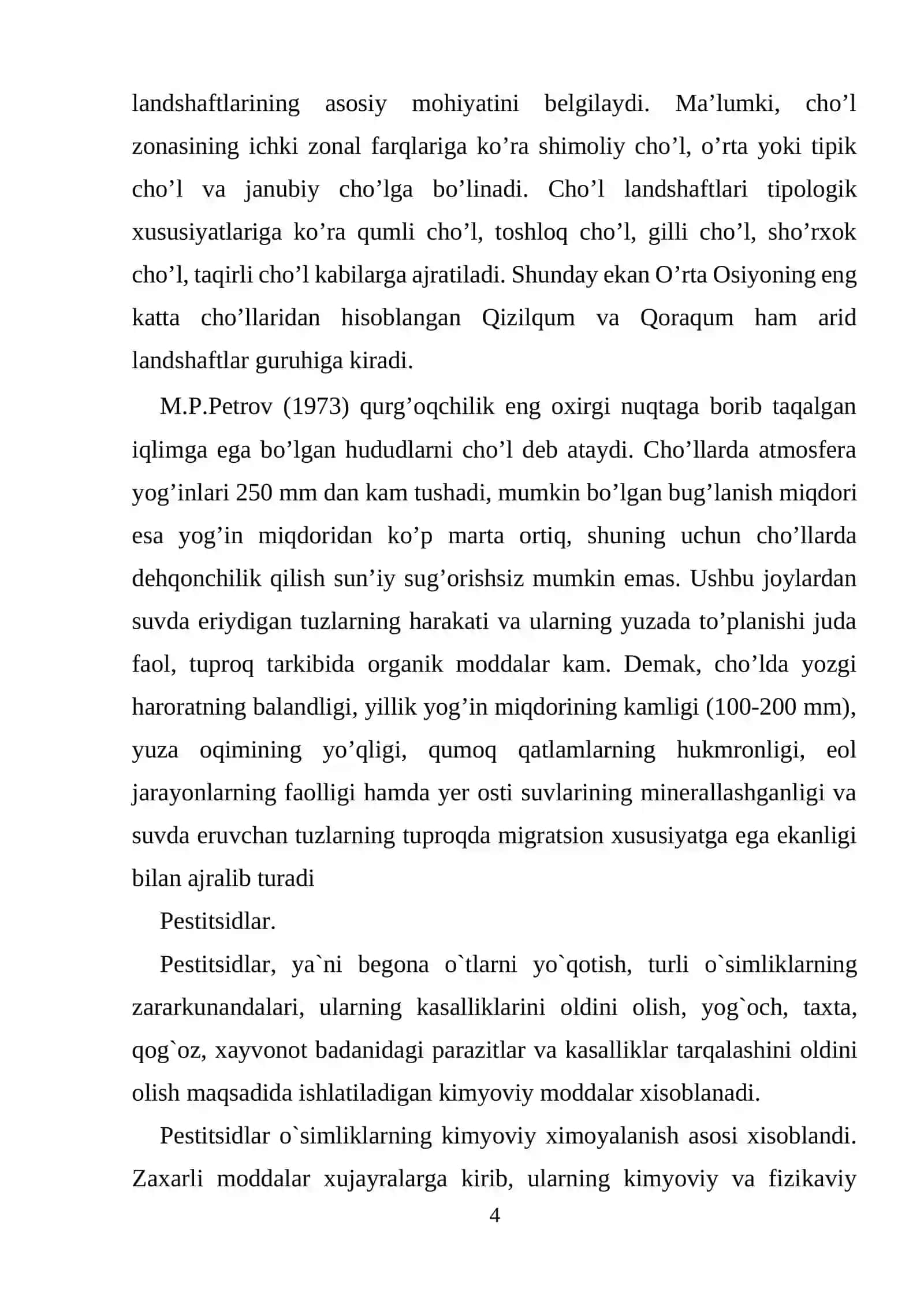 Ozbekistonda chollanish muammolari 4