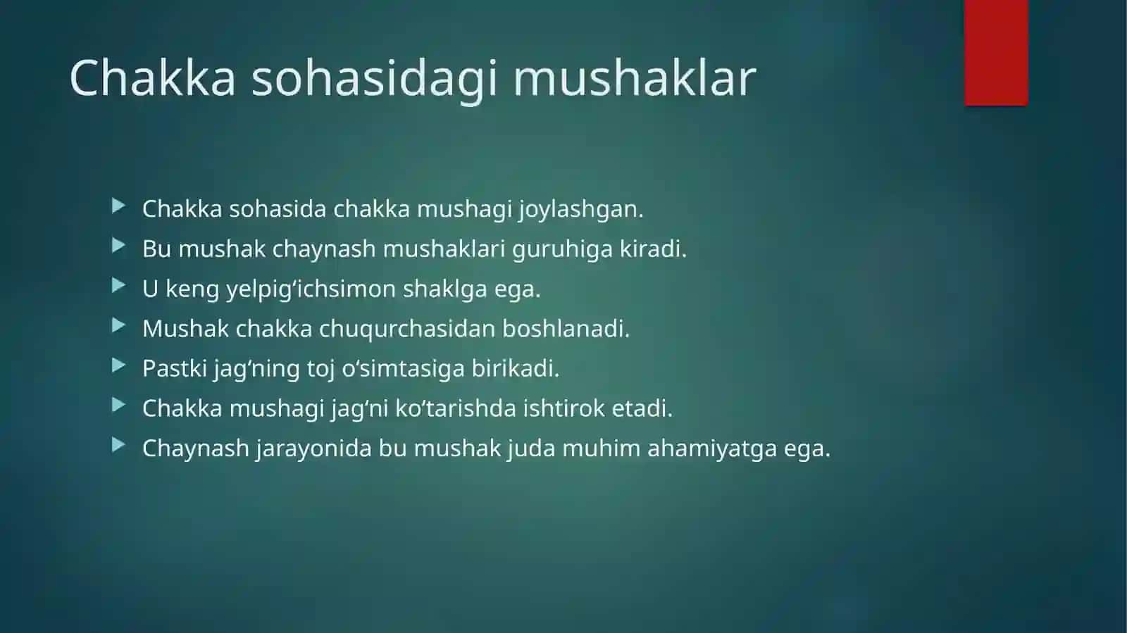 Chakka sohasi haqida umumiy tushuncha 4