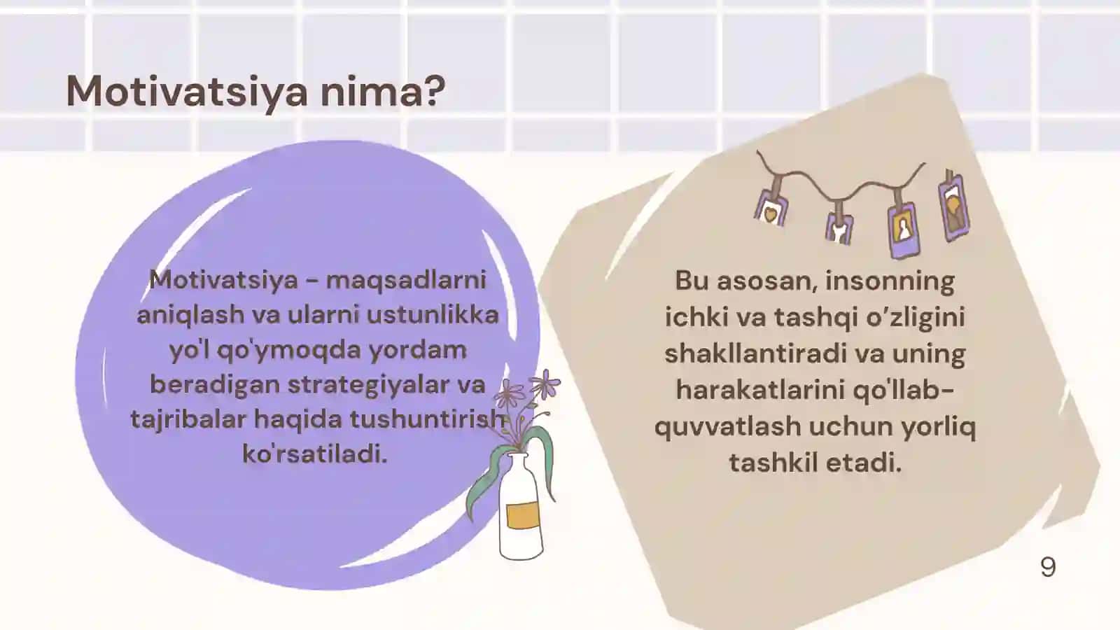 Motivatsiya va Maqsadlarni Belgilash 4