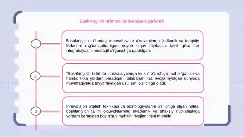 Boshlang'ich ta'limda innovatsiyalarga kirish 4